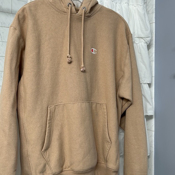 Champion Size Medium Tan Women’s Hoodie - Picture 2 of 4